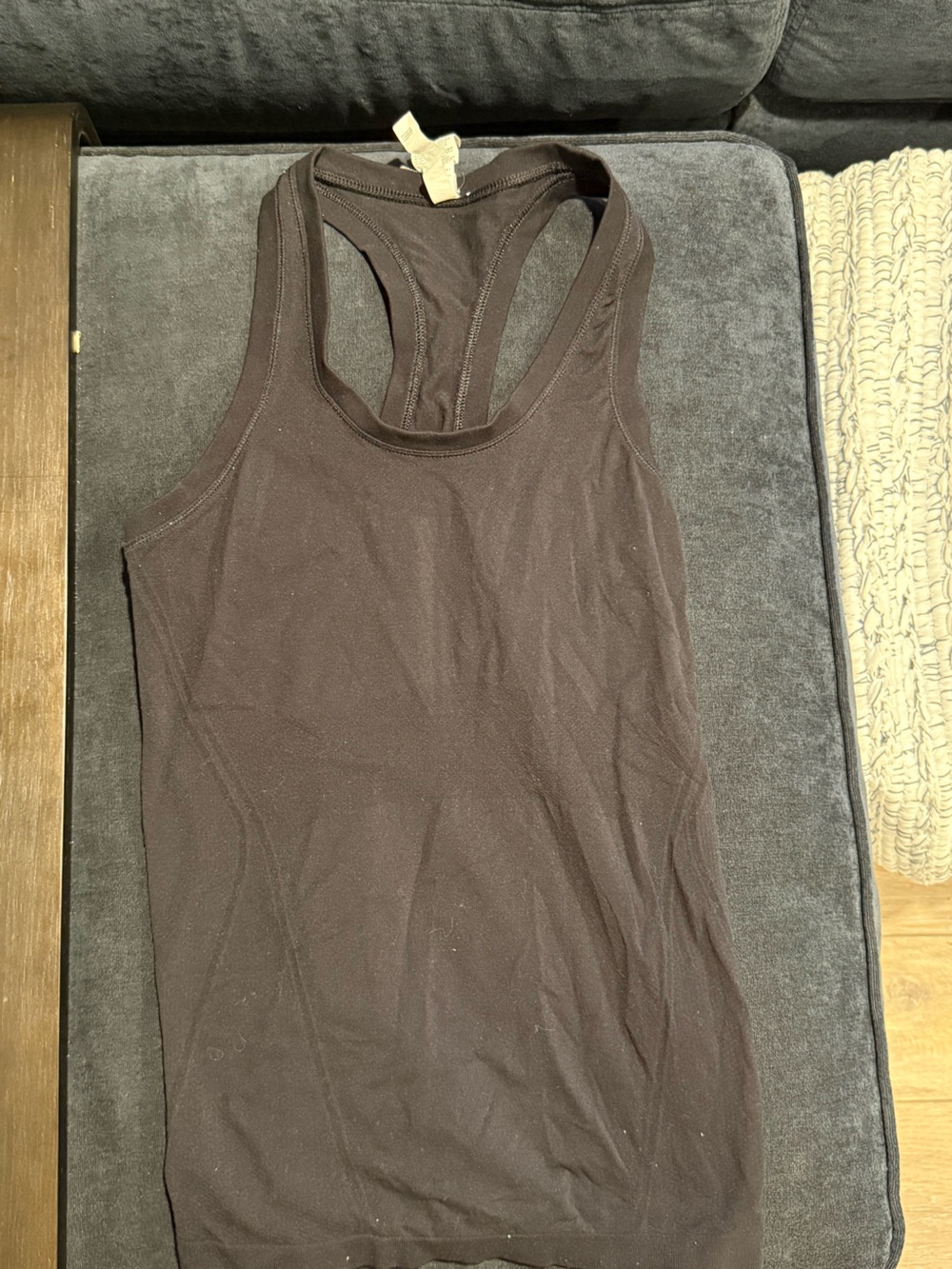 Athleta Women's Black Racerback Tank Top - Classic Essential